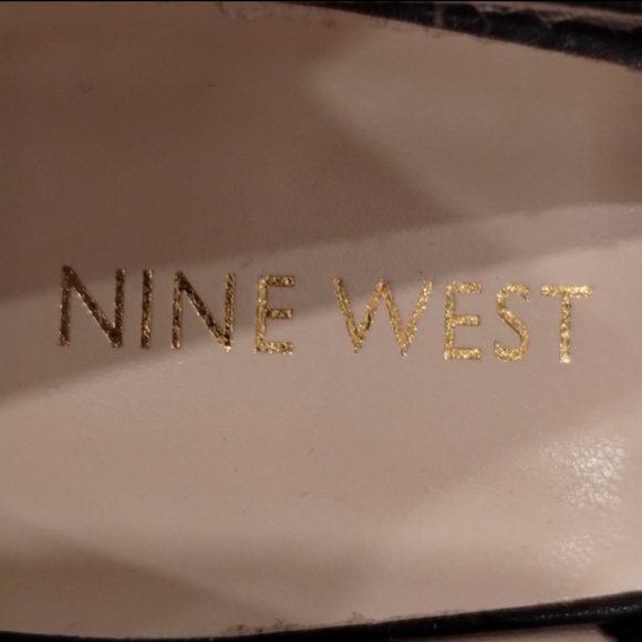 Nine West Black Heels with Ribbon Accent - Picture 6 of 6